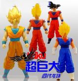 Dragon Ball - Goku transformações - Set com 4 peças