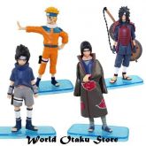 Naruto - Personagens - Set N com 4 peças