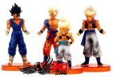 Dragon Ball - Sayajins - set com 4 peças