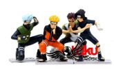 Naruto - Personagens - Set D com 4 peças