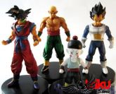 Dragon Ball - Goku, Vegeta, Caos, Tenshinhan - Set 4 peças