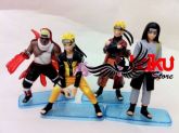 Naruto - Personagens - Set S com 4 peças