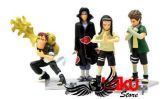 Naruto - Personagens - Set C com 4 peças