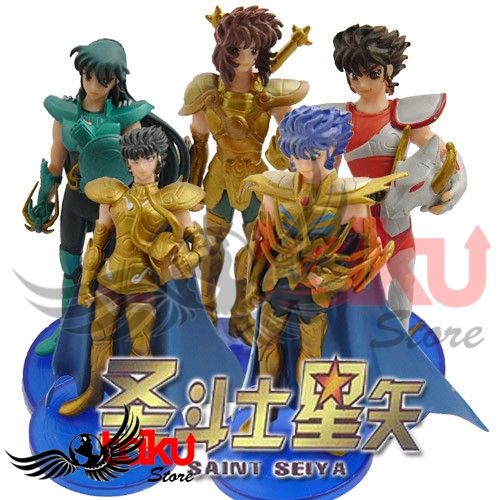 Saint Seiya - Set 5 peças - Vers.1