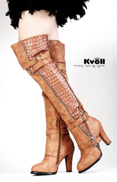 Botas 7/8 - Stone Pattern Patchwork