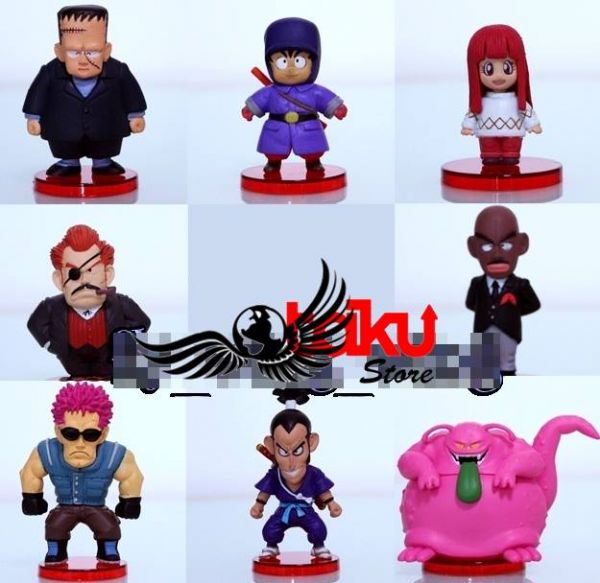 Dragon Ball - Personagens / B - Set com 9 peças