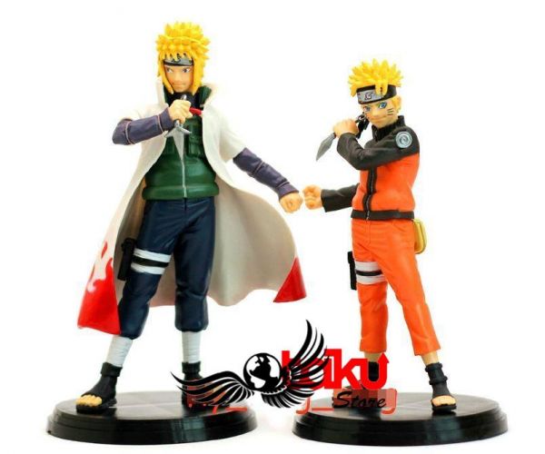 Naruto - Naruto + Minato  - set com 2 peças