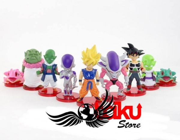 Dragon Ball - Personagens/ C - Set com 9 peças