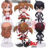 Sword Art Online - Chibis 3 peças